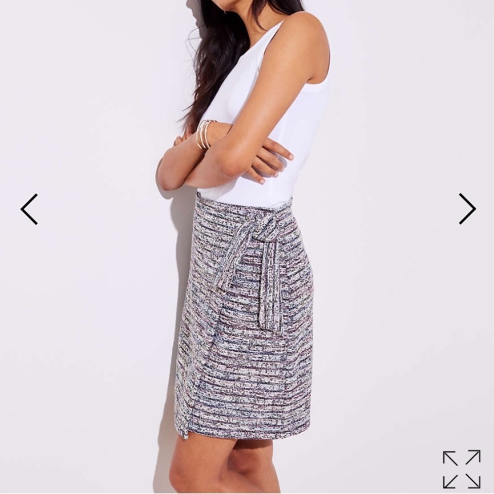 Ann Taylor LOFT tweed skirt